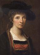 Angelika Kauffmann Selbstbildnis in der Tracht der Bregenzerwalderin oil on canvas